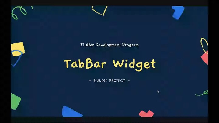 FLUTTER 15 TabBar Widget (Tutorial Flutter Bahasa Indonesia)