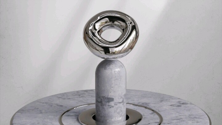 0% vs 100% Torus Soft Body 3D Simulation in Cinema4d