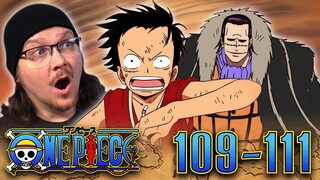 ONE PIECE EPISODE 109-111 REACTION | Anime Reaction | Sub