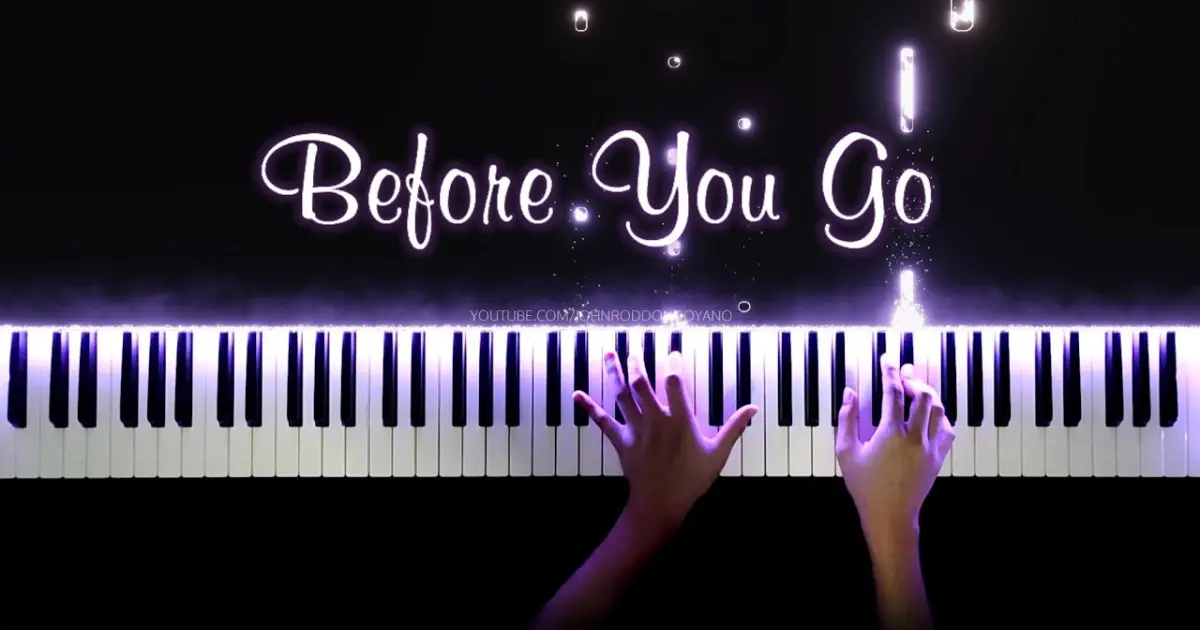 Lewis Capaldi - Before You Go | Piano Cover with Strings (with Lyrics & PIANO SHEET) - Bilibili