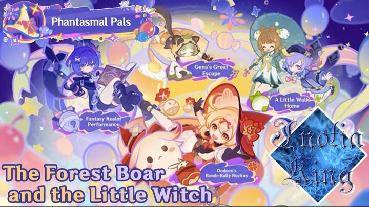 A Talking Forest Boar and the Little Witch Hexenzirkel | Let's Play Genshin Impact Phantasmal Pals