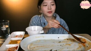 Cháo kim chi bạch tuột, cháo bào ngư, kim chi củ cải cuối #amthuc