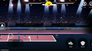 the spike volleyball ( Lucas) ( Jae Hyun)