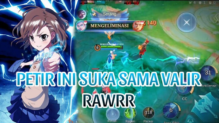 PETIR INI SUKA SAMA VALIR RAWRR