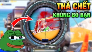 Liều Chết Nguỵ Trang Đón Bạn Ở Biển | Quá Nhọ Khi Gặp Phải Tacaz [ PUBG Mobile]