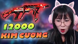 [FREE FIRE] MISTHY &quot;đốt&quot; 12.000 kim cương vì MP40 MÃNG XÀ!!!