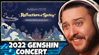 Genshin Impact Concert 2022 REACTION (2.5 update)