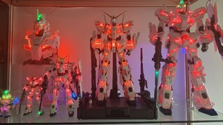 The most complete unicorn family photo with lights on B station! MEGA light tutorial