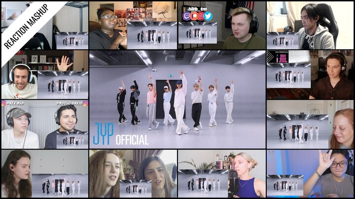 ‘Stray Kids "CASE 143" Dance Practice Video’ reaction mashup