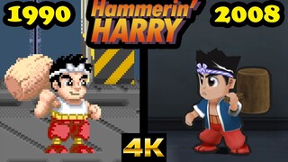 Evolution of Hammerin' Harry | Daiku no Gen-san games (1990-2008)