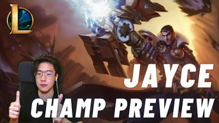 JAYCE CHAMPION PREVIEW - Skills, ekspetasi di Wildrift (CHAMPION BARU NEXT PATCH???) - WILD RIFT