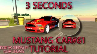 HOW TO MAKE 3 SECONDS MUSTANG IN CAR PARKING MULTIPAYER NEW UPDATE STEP BY STEP TAGALOG | YOUR TV