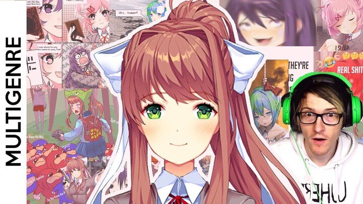 How Doki Doki Literature Club Dominated 2018 Memes [MultiGenre] @Bijuu Mike