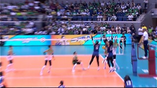 DLSU vs. NU set 5 finish | UAAP Season 85 Women's Volleyball