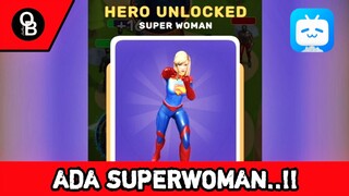 TERNYATA ADA HERO SUPER WOMAN | Heroes Merge