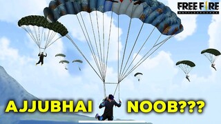 Ajjubhai Noob? 15 Times Try to Booyah In Solo Vs Squad - Free Fire Highlights