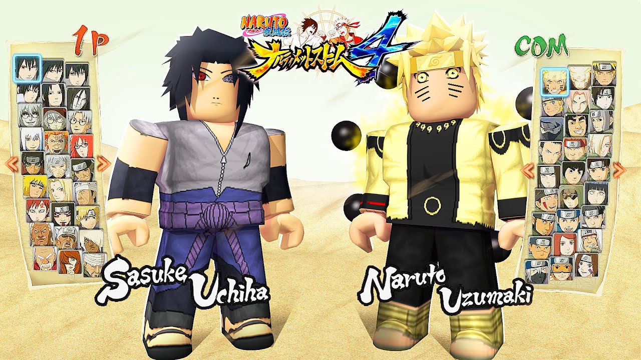 OS 5 MELHORES JOGOS DE NARUTO PARA VOCÊ JOGAR NO ROBLOX !!! - BiliBili