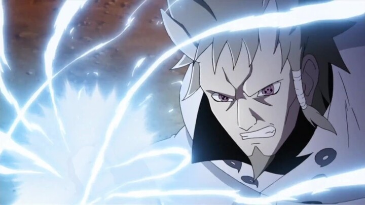 Hagoromo easily blocked Ten Tailed's attack with Susanoo, Hagoromo and Hamura learned jutsu Eng Dub