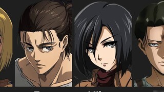 The 150 Most Handsome and Beautiful Characters in Attack on Titan