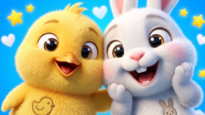 El Pollito Tito y el Conejo Toby  ｜ Canción de Amistad ｜ Canciones Infantiles