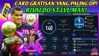 RIVALDO ICON RETRO STARS CARD GRATIS YANG PALING OP! REVIEW GAMEPLAY ST PALING JAGO DI FIFA MOBILE!