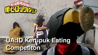 Boku no hero academia Cosplay UA:ID Undangan kompetisi makan kerupuk