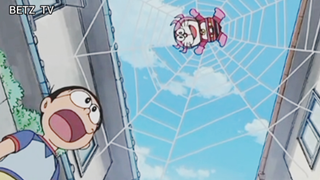 Doraemon menjadi Spider-Man