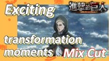 [Attack on Titan]  Mix cut | Exciting transformation moments