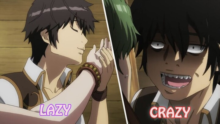 5 Anime with a Lazy but Crazy MC