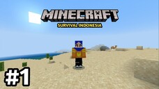 Petualangan Si Pemula di Minecraft Survival Indonesia Part 1 - MCPE 1.20