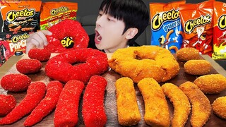 ASMR MUKBANG 직접 만든 치토스 대왕 가래떡 떡볶이 불닭볶음면 치즈스틱 핫도그 먹방 & 레시피 FIRE NOODLES AND Tteokbokki EATING SOUND!