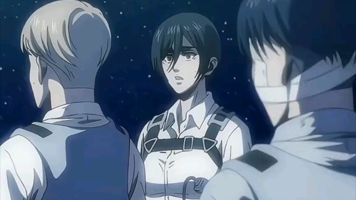Mikasa really Miss Eren😔