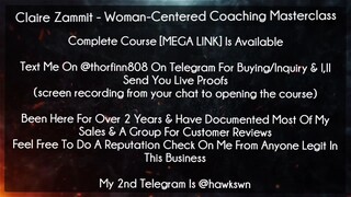 Claire Zammit Course Woman-Centered Coaching Masterclass download