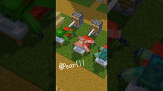 Need to SAVE The Mikey! - minecfaft  animation ［Maizen Mikey and JJ］#shorts