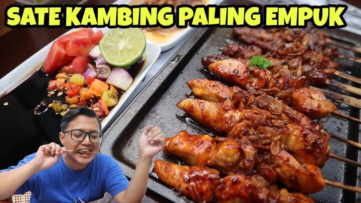 SATE KAMBING EMPUK BANGET PAKAI SAMBAL KACANG MEDE. REVIEW SATE SAYANGKU ! Rekomendasi Kuliner Bogor