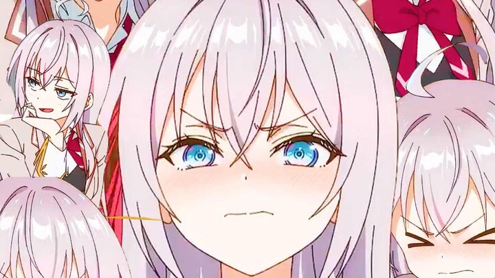 A white-haired tsundere confesses to you in Russian? Can you resist being moved///❤///