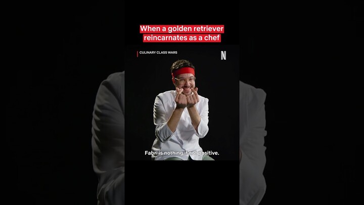 We all need a friend like #ChefFabri #BestCheerleader #CulinaryClassWars #Netflix