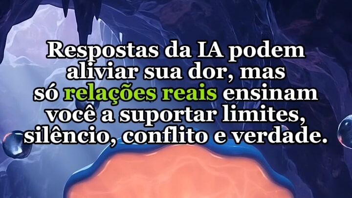 Quando o CONFORTO da IA vira FUGA!