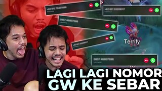 Nomor Gw Kesebar Lagi!! Kusumpahin Meledak Hape Kalian Yang Spam Telfon!! - Mobile Legends