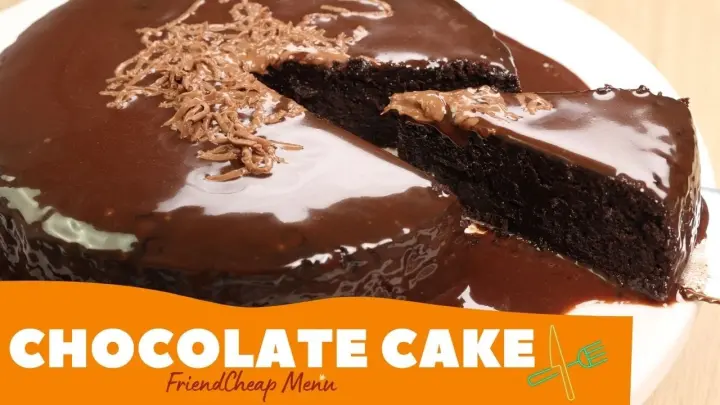Chocolate Cake Recipe - NO BAKE