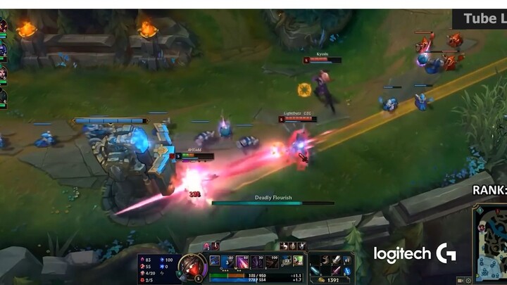 Những pha xử lý mãn nhãn trong Liên minh huyền thoại phần 61 #LoL