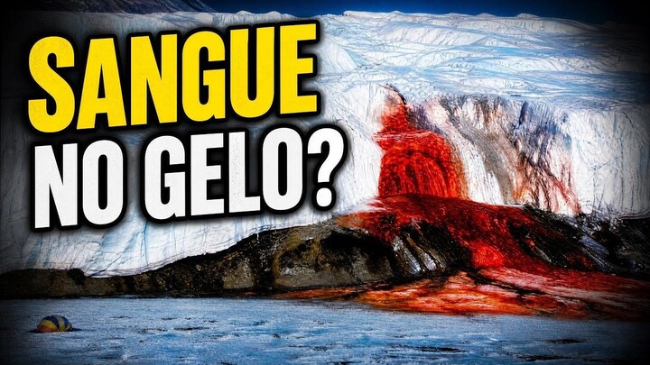 A Geleira que Sangra: A Explicação Real por trás do Fenômeno