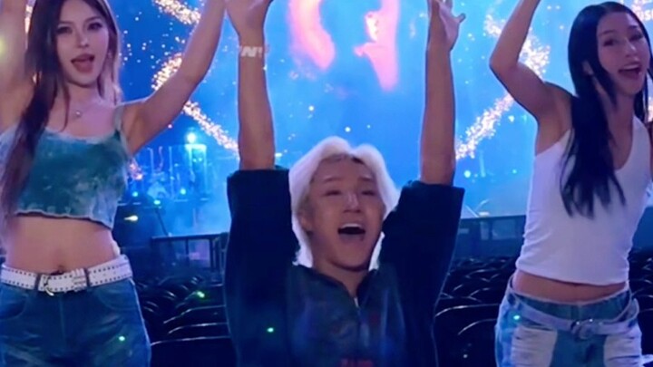 Concert dance challenge card point preparation, silky take it! Zhou Shen "Wala li longla" dance chal