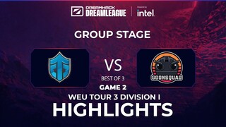 Game 2: Entity vs GoonSquad (Stormstormer vs LIMMP | BO3) | DPC WEU 2022 Tour 3: Division I