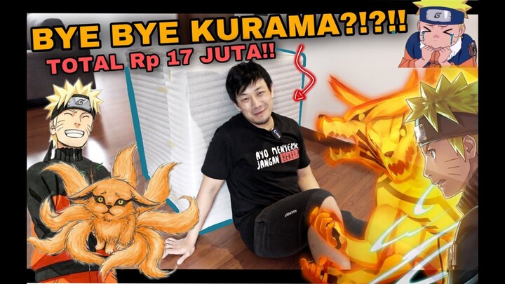 SPECIAL PENGHORMATAN UNTUK KURAMA! HAAH MEMANG MATI? UNBOXING STATUE UZUMAKI NARUTO + MEJA KEREN NYA