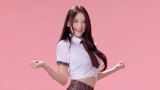 JK女孩跳起热舞，可爱到让人窒息！