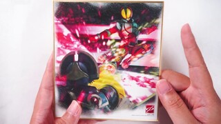 [78 Speed Opening] เปิดกระดาษสีแล้วได้รูปปั้นกระดูกจริงไหม? Kamen Rider Color Paper ART6 ART7 แกะกล่
