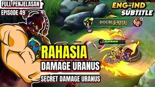 URANUS GAMEPLAY || RAHASIA DAMAGE URANUS || URANUS BEST BUILD 2024.MLBB/MOBILE LEGENDS