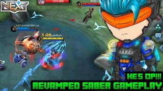 Final Revamped Saber Gameplay | He's OP | MLBB