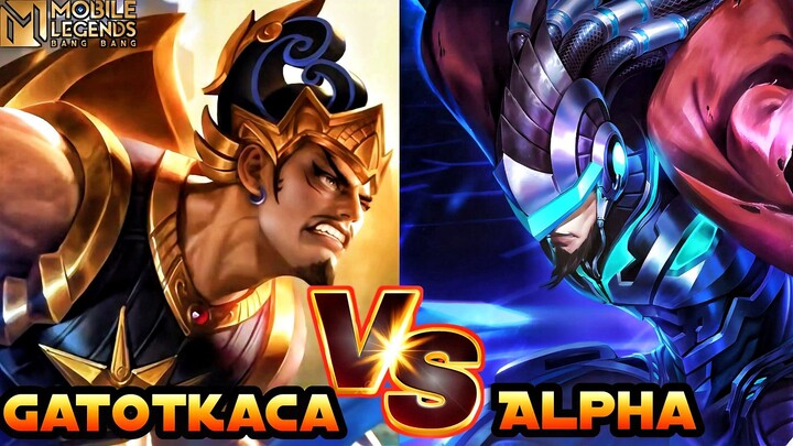 Duel EXP Yang Seru!! Gatotkaca Vs Alpha 🔥🔥